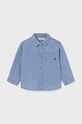 Хлопковая рубашка для младенцев Mayoral длинный голубой 2192.3F.Baby.9BYH