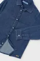 Мальчик Хлопковая джинсовая рубашка Mayoral 4112.5G.Mini.9BYH голубой