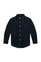 Детская рубашка Polo Ralph Lauren узор тёмно-синий 322878883001