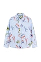 Detská bavlnená košeľa Kenzo Kids bavlna modrá K60806.102.108
