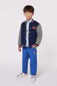 Chlapec Detská bavlnená košeľa Kenzo Kids K60806.102.108 modrá