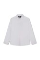 Karl Lagerfeld camasa de bumbac pentru copii lung alb Z30301.114.150