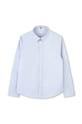 Παιδικό βαμβακερό πουκάμισο BOSS μακρύ μπλε J51130.162.174