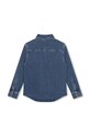 Chłopiec BOSS koszula jeansowa dziecięca J51131.114.150 niebieski