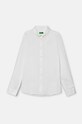 United Colors of Benetton camasa copii lung alb 5AWRCQ01M.G.Reproposed