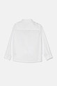 United Colors of Benetton koszula bawełniana dziecięca 5DGXGQ00I.P.Repro.9BYH biały AW24