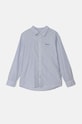 Pepe Jeans koszula bawełniana dziecięca NARON wzorzyste niebieski PB302648