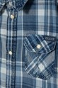 Мальчик Детская хлопковая рубашка Guess L4BH03.D52G1.9BYH голубой