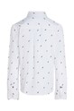 Băieți Tommy Hilfiger camasa de bumbac pentru copii KB0KB09267.9BYH.98.122 alb