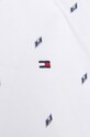 Детская хлопковая рубашка Tommy Hilfiger белый KB0KB09267.9BYH.128.176