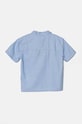 Detská bavlnená košeľa Abercrombie & Fitch KI225.4050 modrá AW24
