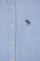 Chlapec Detská bavlnená košeľa Abercrombie & Fitch KI225.4050 modrá