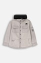 Coccodrillo koszula bawełniana dziecięca casual szary ZC4136401WBJ