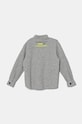 Παιδικό πουκάμισο United Colors of Benetton 5LKLCQ03I.G.Seasonal γκρί AW24