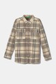 Παιδικό κοτλέ πουκάμισο United Colors of Benetton casual μπεζ 50VWCQ03K.G.Seasonal