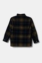 Дитяча вельветова сорочка United Colors of Benetton 50VWCQ03K.G.Seasonal темно-синій AW24