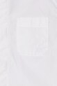 Мальчик Детская хлопковая рубашка United Colors of Benetton 59UXGQ029.P.Seasonal белый