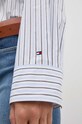 Хлопковая рубашка Tommy Hilfiger WW0WW42274 голубой