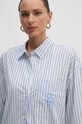 Tommy Hilfiger camasa din bumbac albastru WW0WW42592