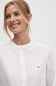 Бавовняна сорочка Tommy Hilfiger білий WW0WW42723