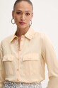 Сорочка Patrizia Pepe 8C0715.A051 бежевий