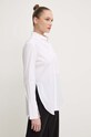 Patrizia Pepe camicia in cotone bianco 8C0722.A4XB