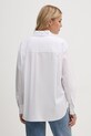 Dkny koszula bawełniana D2E4A112 biały AW24
