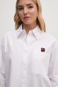 Odzież Dkny koszula bawełniana D2E4A112 biały