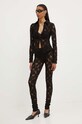 Рубашка MSGM 3741MDE06.247624 чёрный AW24