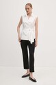 Pamučna košulja Weekend Max Mara 2425116121600 bijela AW24
