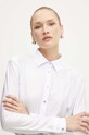 Košulja Guess ELIANA SHINY bijela W4YP13.KCC10