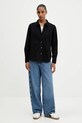 Guess Jeans koszula bawełniana W4YH68.WGCF1 czarny AW25