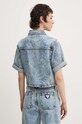 Oblečení Džínová košile Guess Originals W4YG27.D4XY0 modrá
