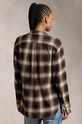 Бавовняна сорочка Polo Ralph Lauren 211923863 коричневий AW24