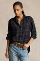 Polo Ralph Lauren koszula z domieszką wełny klasyczny granatowy 211941519