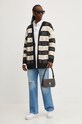 Хлопковая рубашка Tommy Jeans DW0DW18659 белый AW24