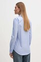 Odzież Lauren Ralph Lauren koszula bawełniana 200940254 niebieski