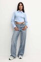 Miss Sixty camasa din bumbac 6L2XJ1440000 XJ1440 L/S SHIRT 6L2XJ1440000 albastru AW24