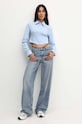 Bavlnená košeľa Miss Sixty 6L2XJ1440000 XJ1440 L/S SHIRT 6L2XJ1440000 modrá AW24