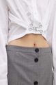 Moschino Jeans koszula bawełniana 0203.8231 biały