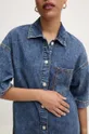 Джинсовая рубашка Moschino Jeans 0214.8224