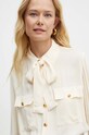 Elisabetta Franchi camicia beige CA06846E2
