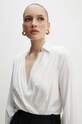 Elisabetta Franchi body z domieszką jedwabiu CB00746E2