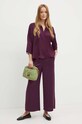 MAX&Co. cămașă 2426116071200 violet AW24