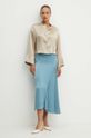 Svilena košulja MAX&Co. 2426116081200 bež AW24