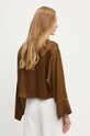 Одежда Шелковая рубашка MAX&Co. 2426116081200 коричневый