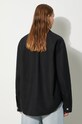 Îmbrăcăminte Carhartt WIP camasa din amestec de in Ethel Shirt Jac I033569.8902 negru