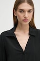 United Colors of Benetton koszula czarny 59WJDQ09A