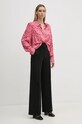 Сорочка United Colors of Benetton 5SUUDQ09J рожевий AW24