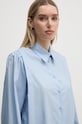 United Colors of Benetton koszula bawełniana niebieski 5UJFDQ09C